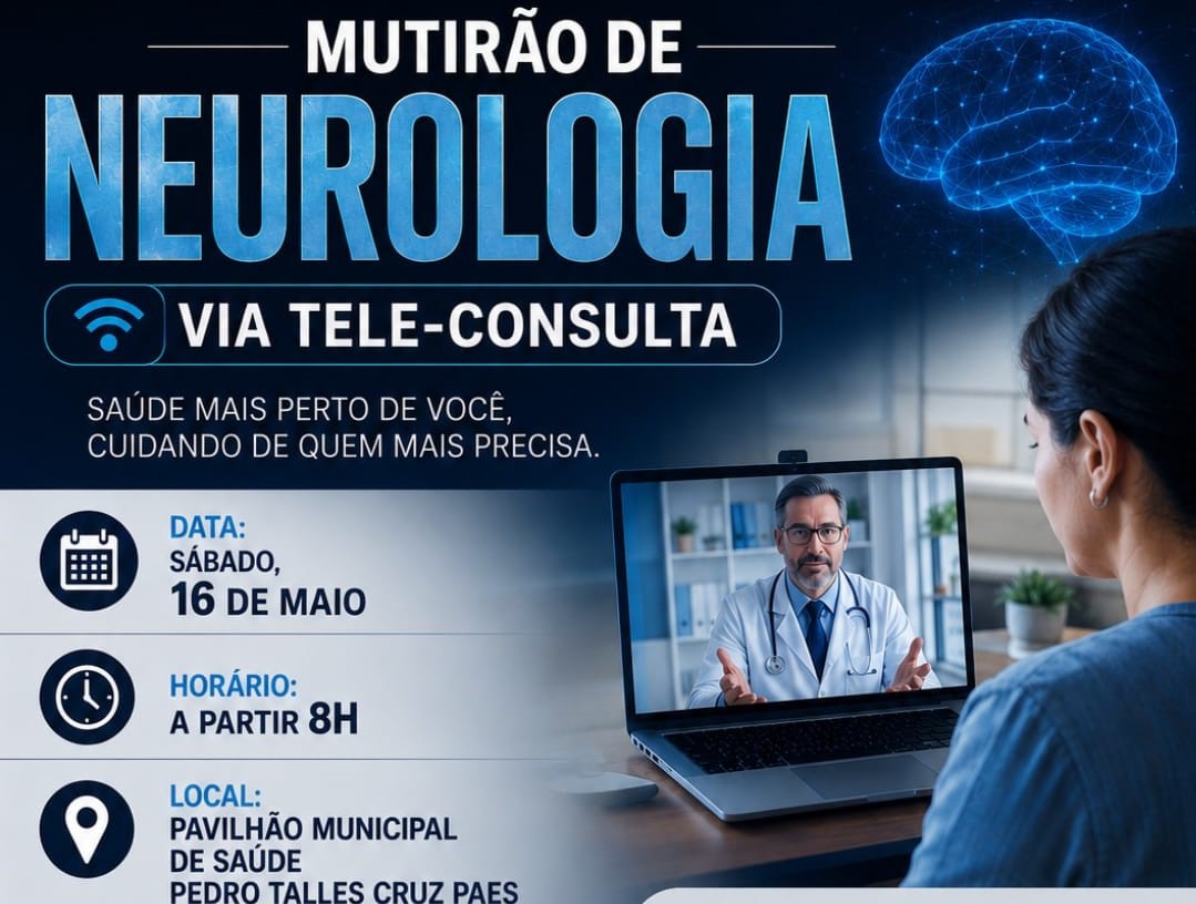 Imagem da notícia: Prefeitura realiza Mutirão de Neurologia via teleconsulta para pacientes já agendados em Barra de São Francisco